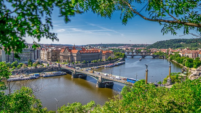 Vltava v Praze